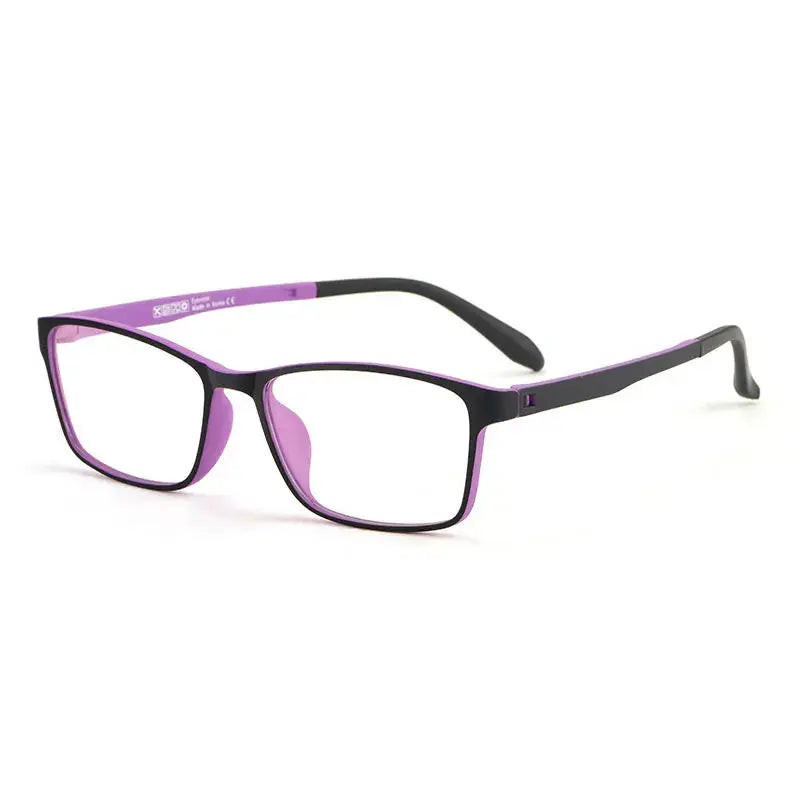 Women's Square Full Rim TR90 Prescription Glasses 88709 — view 7 | Rx Spectacle