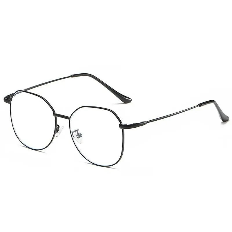 Unisex Polygon Full Rim Alloy Prescription Glasses Zy9038 — view 11 | Rx Spectacle