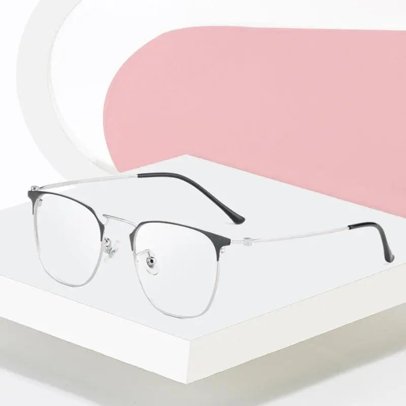 Unisex Round Full Rim Alloy Prescription Glasses 88006 — view 1 | Rx Spectacle