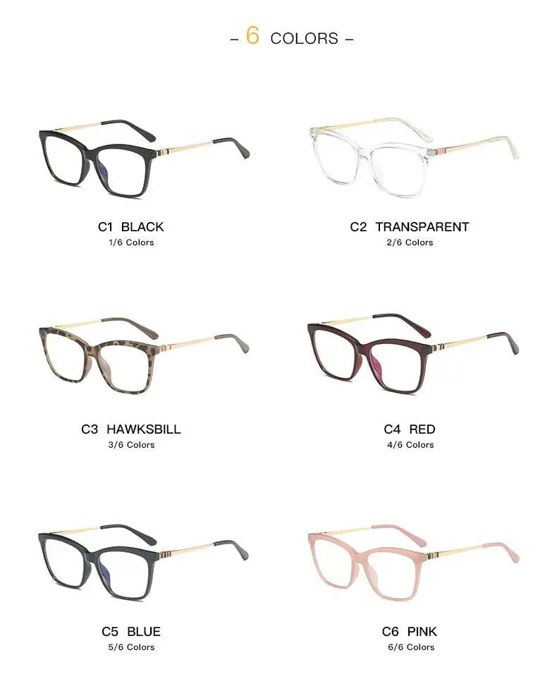 Women's Round Full Rim TR90 Prescription Glasses 2060 — view 16 | Rx Spectacle