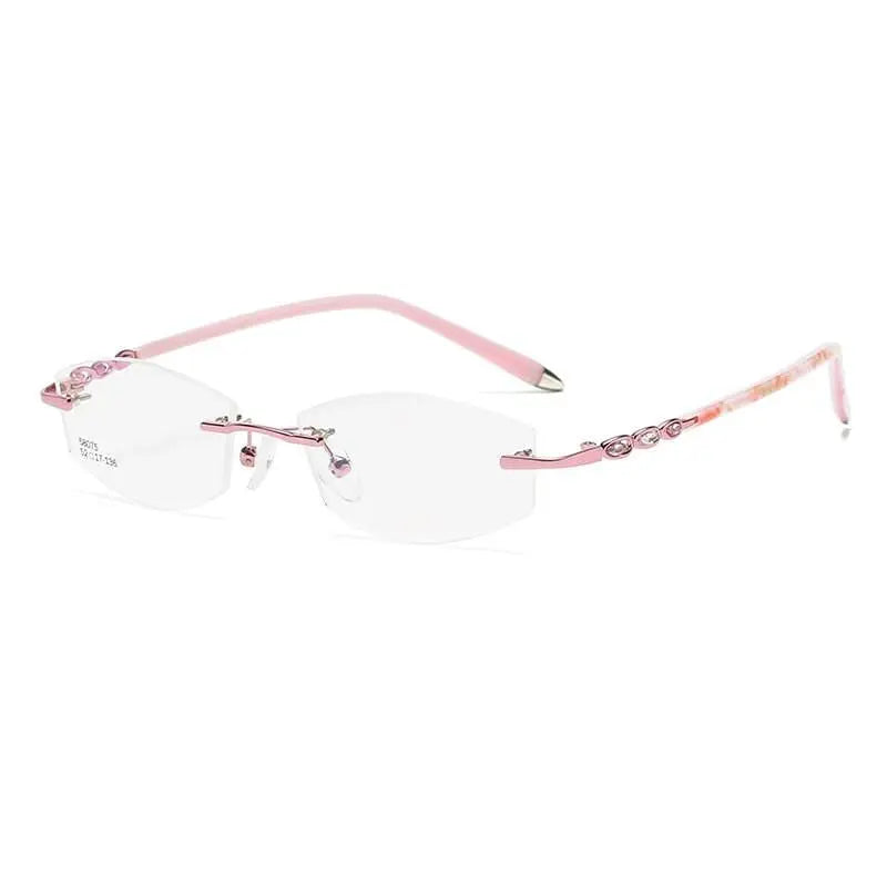 Women's Rimless Prescription Glasses 58075 — view 10 | Rx Spectacle