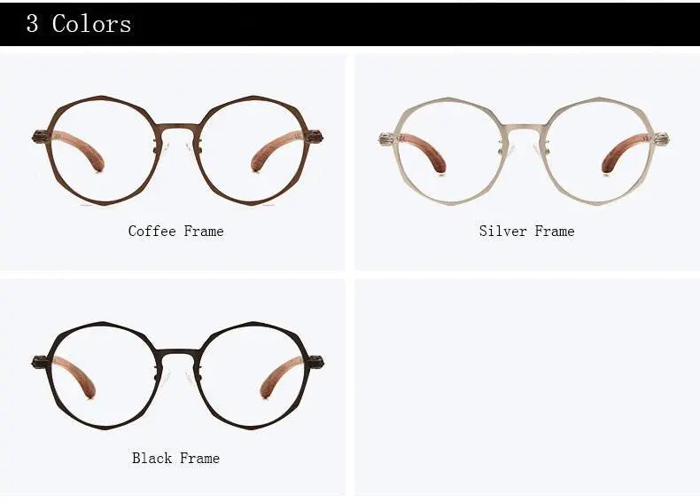 Unisex Round Full Rim Acetate Prescription Glasses 7578d — view 10 | Rx Spectacle