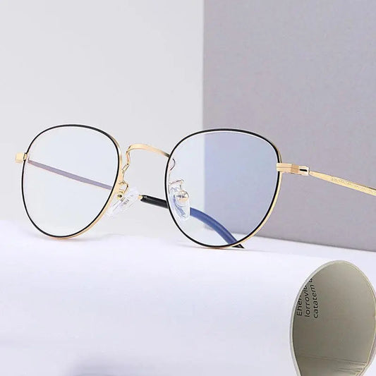 Unisex Round Full Rim Alloy Prescription Glasses 9957 — view 1 | Rx Spectacle
