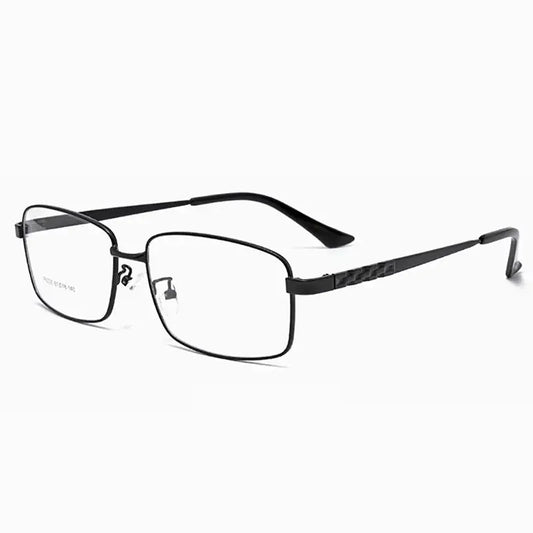 Men's Square Full Rim Alloy Prescription Glasses 6035 — view 1 | Rx Spectacle
