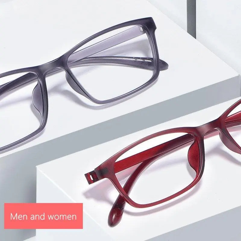 Unisex Square Full Rim TR90 Prescription Glasses X1x2 — view 3 | Rx Spectacle