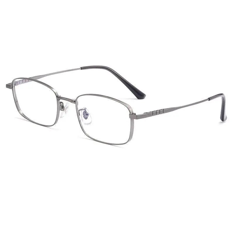 Unisex Full Rim Titanium Prescription Glasses P15303 — view 5 | Rx Spectacle