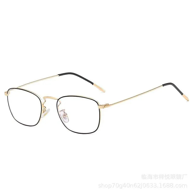 Unisex Rectangular Full Rim Alloy Prescription Glasses Zy9951 — view 3 | Rx Spectacle