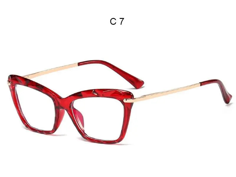 Women's Cat Eye Full Rim Acetate Prescription Glasses 97533 — view 18 | Rx Spectacle