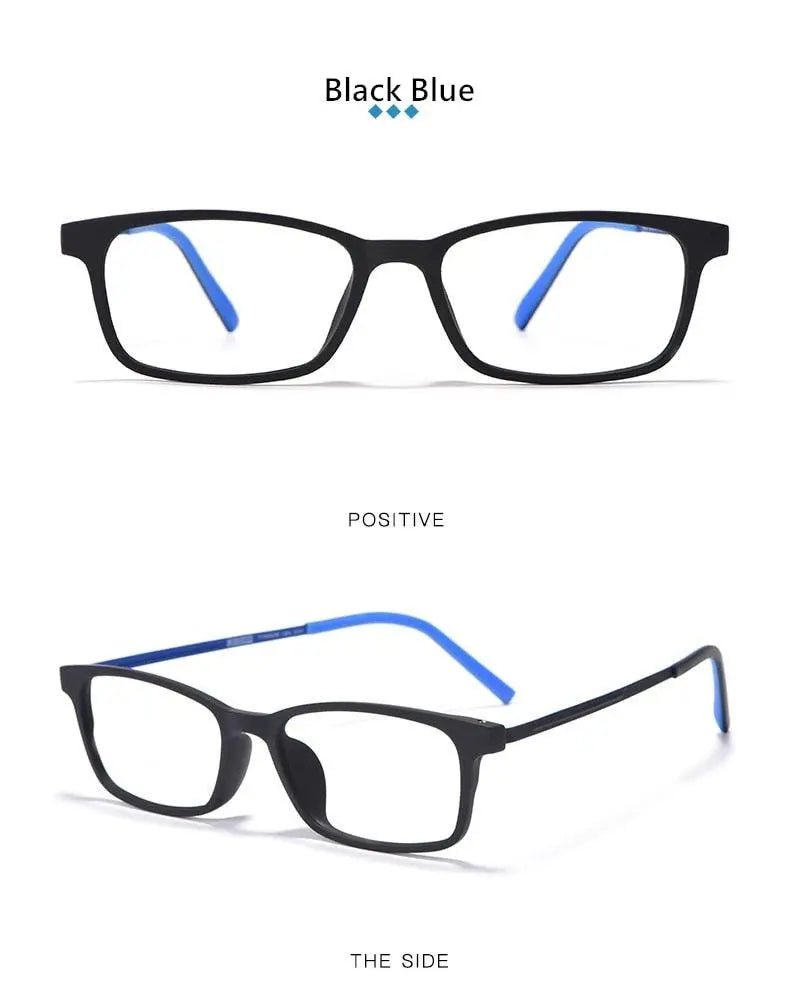 Unisex Full Rim Titanium Prescription Glasses 8802 — view 13 | Rx Spectacle