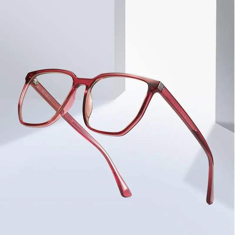 Women's Square Full Rim TR90 Prescription Glasses 2034 — view 1 | Rx Spectacle