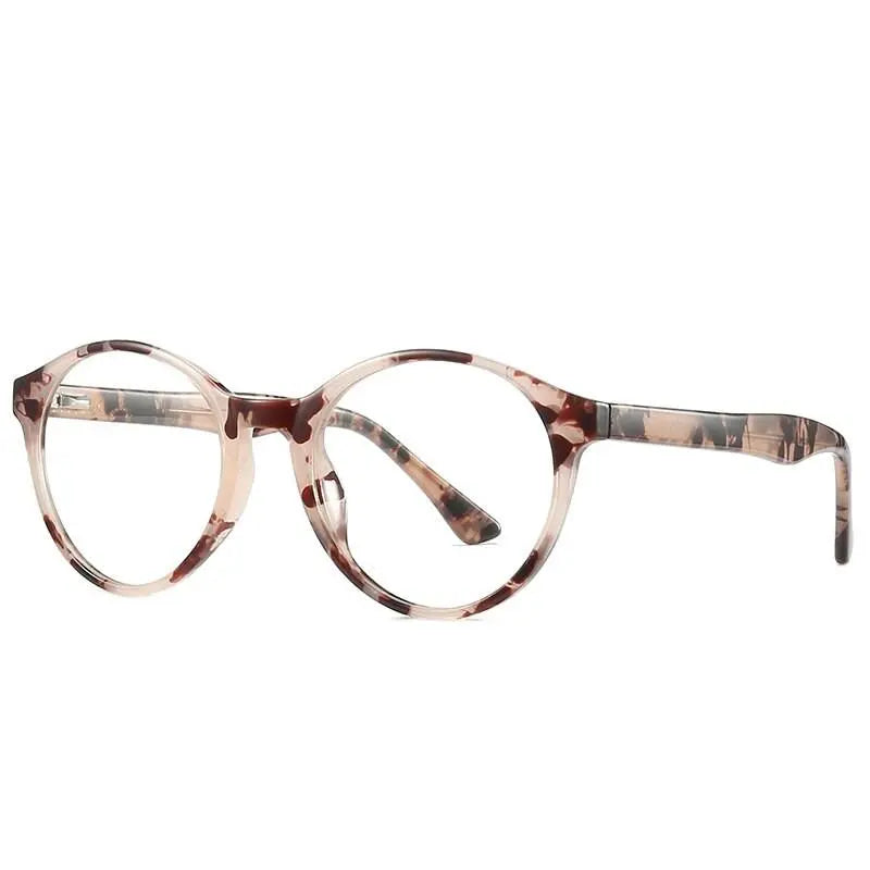 Women's Round Full Rim TR90 Prescription Glasses 2007 — view 2 | Rx Spectacle