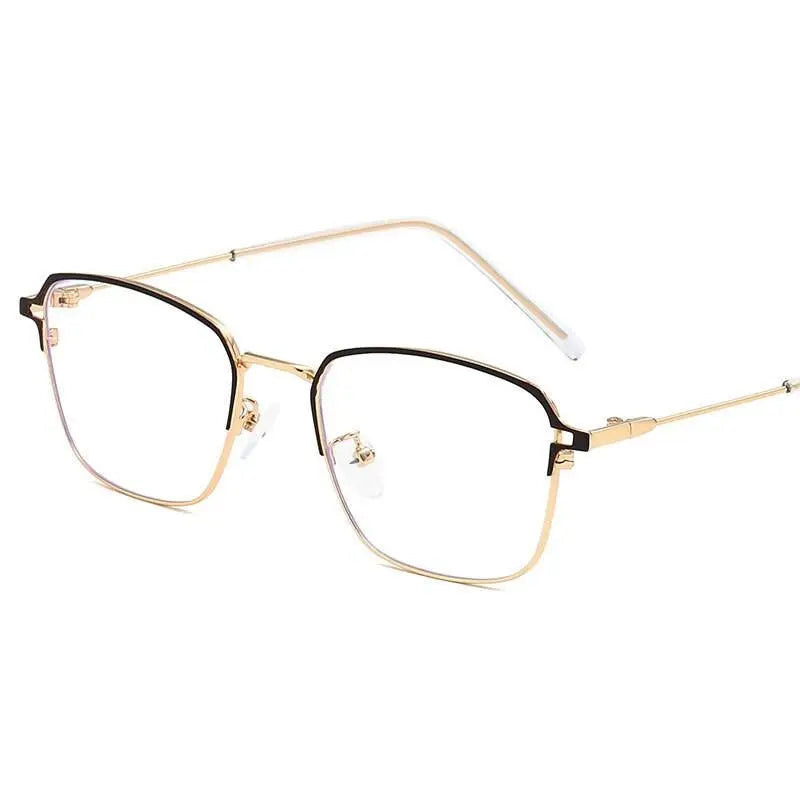 Unisex Square Full Rim Alloy Prescription Glasses 5006 — view 7 | Rx Spectacle