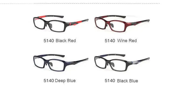 Unisex Rectangular Full Rim TR90 Sports Glasses 5139/40 — view 16 | Rx Spectacle