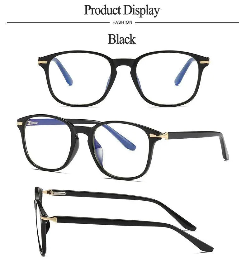 Unisex Square Full Rim TR90 Prescription Glasses 2047 — view 14 | Rx Spectacle