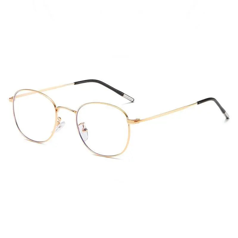Unisex Round Full Rim Alloy Prescription Glasses 33006 — view 6 | Rx Spectacle