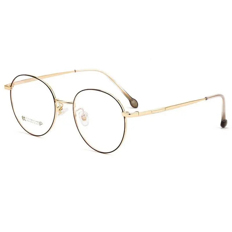 Unisex Round Full Rim Prescription Glasses 2054 — view 11 | Rx Spectacle
