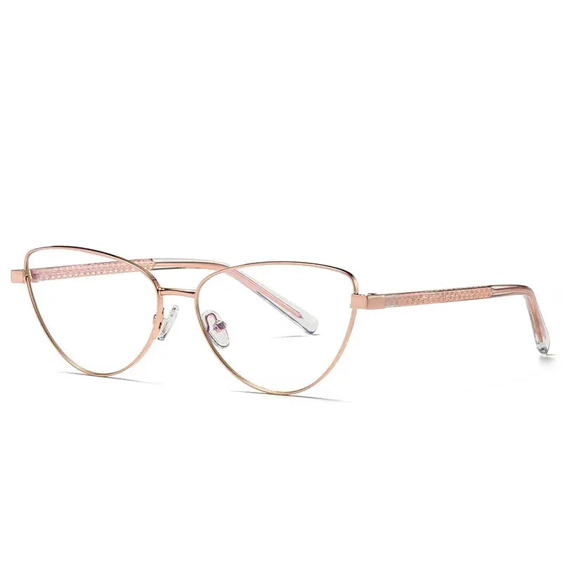 Women's Cat Eye Full Rim TR90 Prescription Glasses 3006 — view 5 | Rx Spectacle