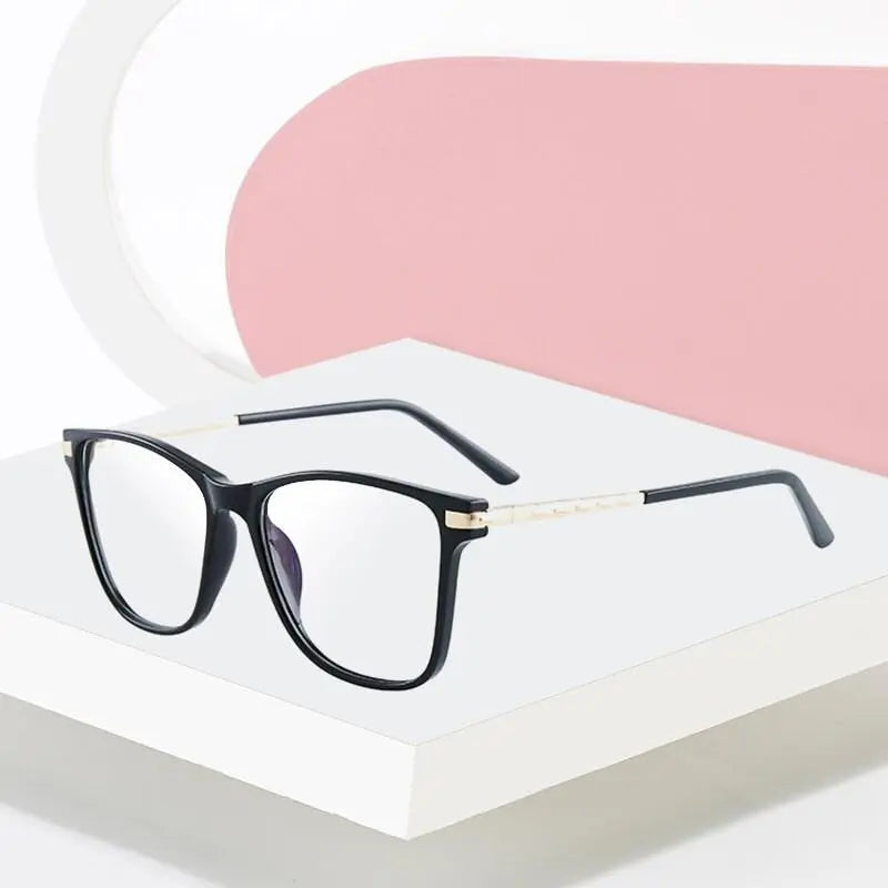 Women's Square Full Rim TR90 Prescription Glasses 7039 — view 1 | Rx Spectacle