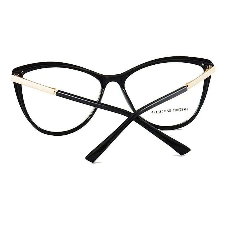 Women's Cat Eye Full Rim TR90 Prescription Glasses TR7001 — view 8 | Rx Spectacle