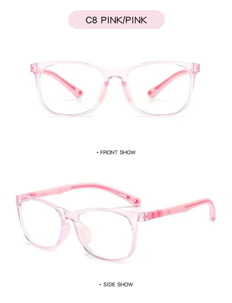Unisex Square Full Rim Titanium Prescription Glasses Trd105 — view 2 | Rx Spectacle