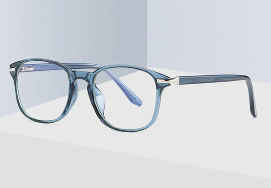 Unisex Square Full Rim TR90 Prescription Glasses 2047 — view 1 | Rx Spectacle
