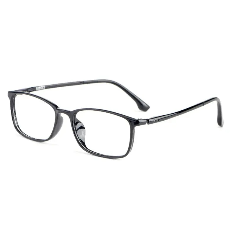 Women's Square Full Rim TR90 Prescription Glasses 498017 — view 5 | Rx Spectacle