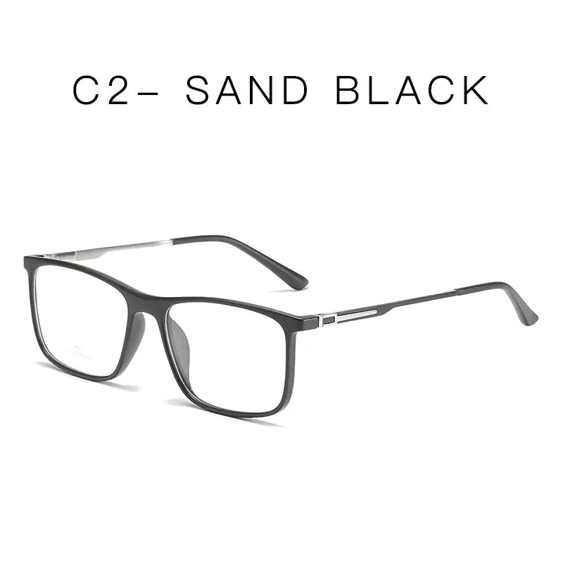 Unisex Square Full Rim TR90 Prescription Glasses 8719 — view 7 | Rx Spectacle