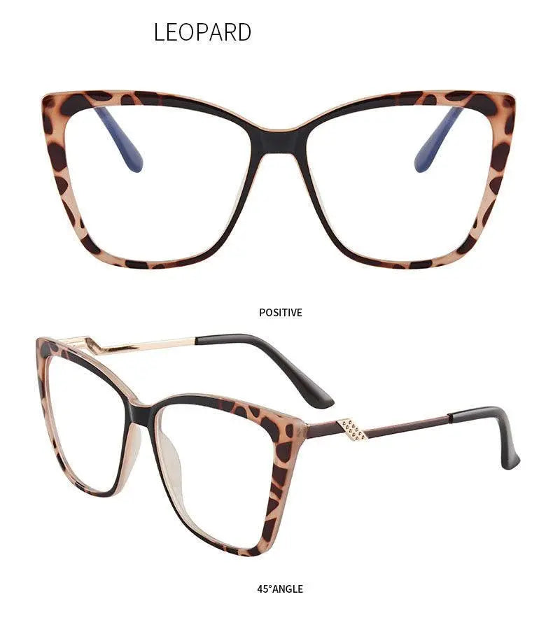Women's Cat Eye Full Rim TR90 Prescription Glasses 7049 — view 19 | Rx Spectacle