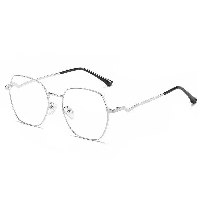 Women's Irregular Full Rim TR90 Prescription Glasses 1910 — view 6 | Rx Spectacle