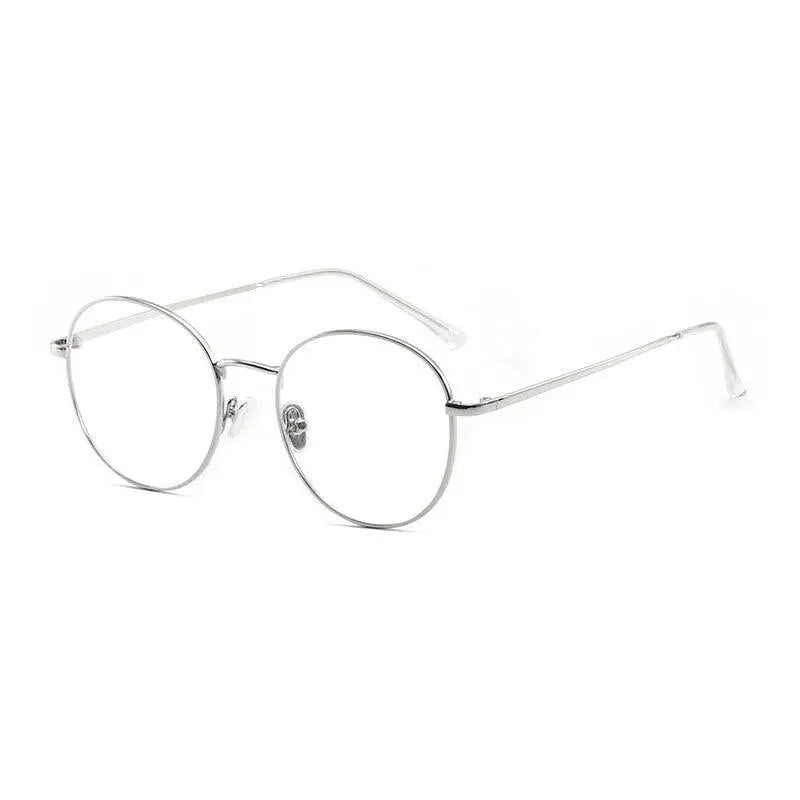 Unisex Round Full Rim Alloy Prescription Glasses 9905 — view 2 | Rx Spectacle