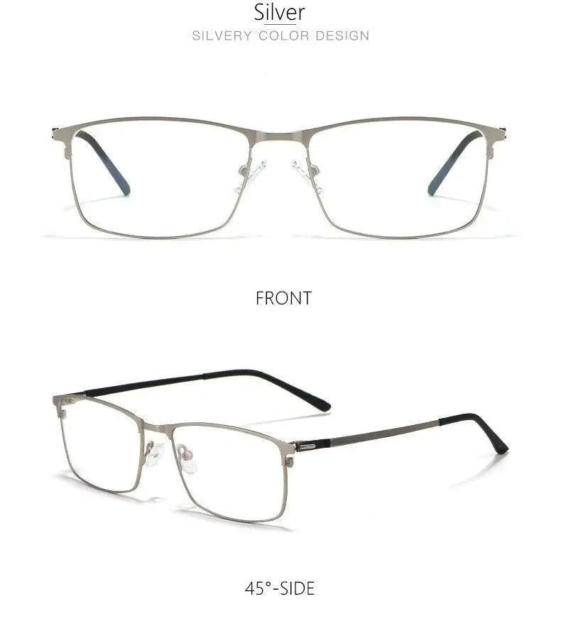 Men's Full Rim Alloy Prescription Glasses P9847 — view 14 | Rx Spectacle