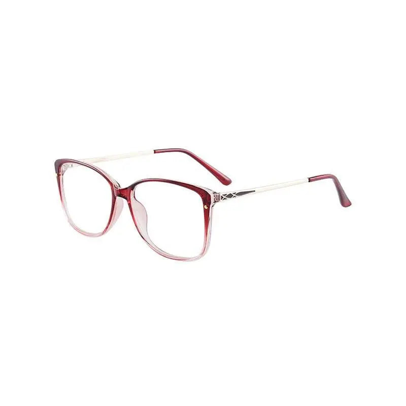 Women's Square Full Rim TR90 Prescription Glasses 7034 — view 12 | Rx Spectacle