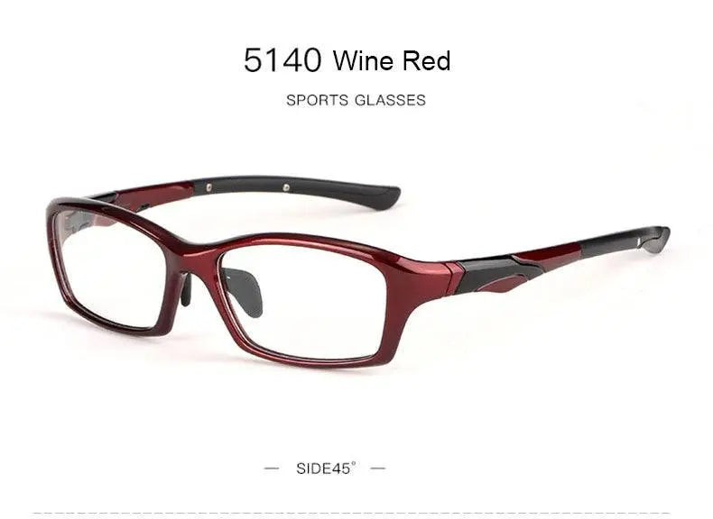 Unisex Rectangular Full Rim TR90 Sports Glasses 5139/40 — view 22 | Rx Spectacle