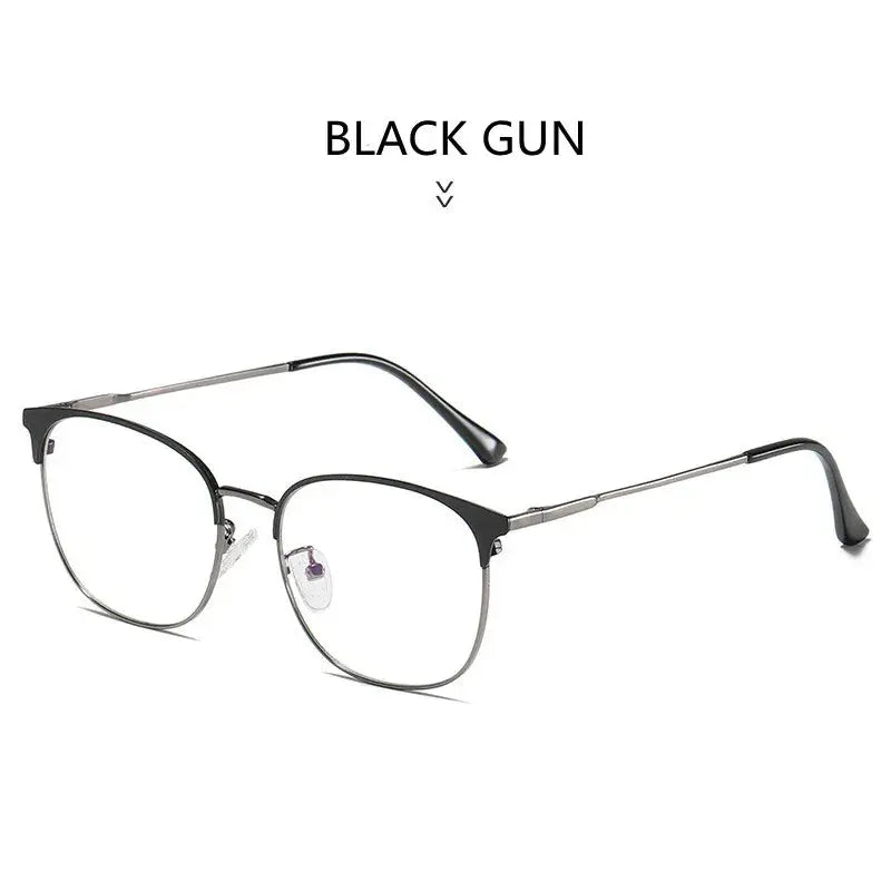 Unisex Browline Full Rim Acetate Prescription Glasses 9123 — view 8 | Rx Spectacle