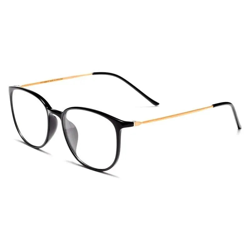 Unisex Full Rim Titanium Prescription Glasses 2212B — view 5 | Rx Spectacle