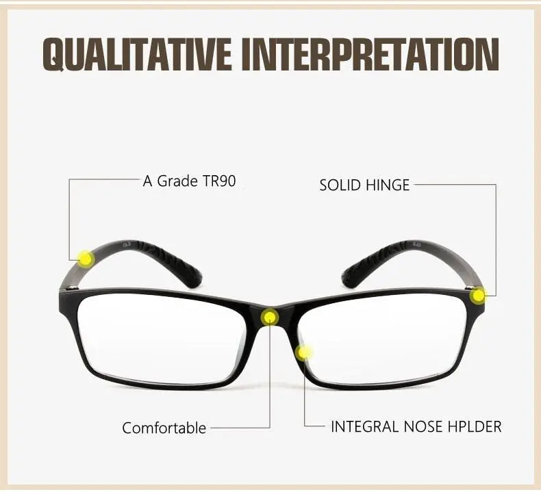 Unisex Full Rim TR90 Prescription Glasses 6063 — view 15 | Rx Spectacle