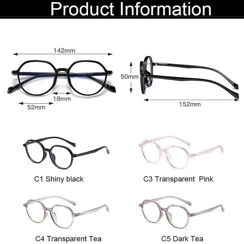 Unisex Polygon Full Rim Acetate Prescription Glasses 2022 — view 9 | Rx Spectacle