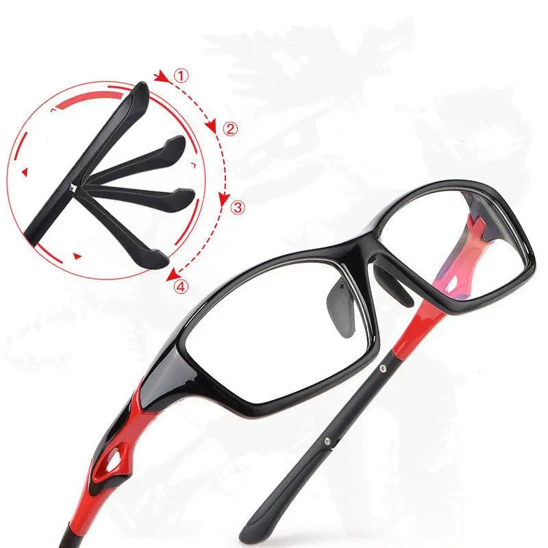 Unisex Rectangular Full Rim TR90 Sports Glasses 5139/40 — view 2 | Rx Spectacle