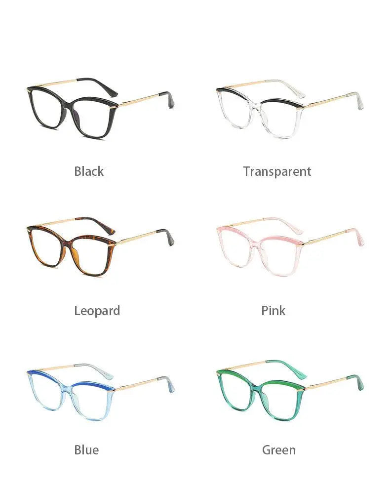 Women's Cat Eye Full Rim TR90 Prescription Glasses 2036 — view 14 | Rx Spectacle