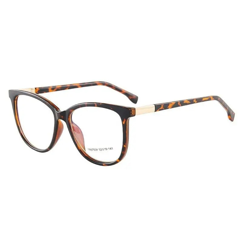 Cat Eye Full Rim TR90 Prescription Glasses 7004 — view 4 | Rx Spectacle