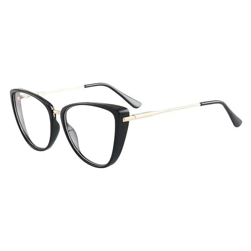 Women's Cat Eye Full Rim TR90 Prescription Glasses 7033 — view 12 | Rx Spectacle
