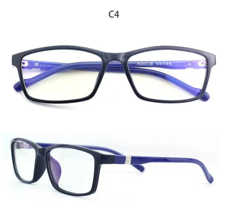 Unisex Square Full Rim Acetate Prescription Glasses N6701 — view 12 | Rx Spectacle