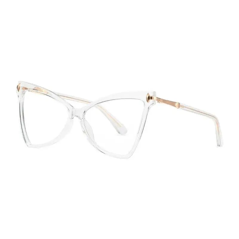 Women's Cat Eye Full Rim TR90 Prescription Glasses 2077 — view 5 | Rx Spectacle