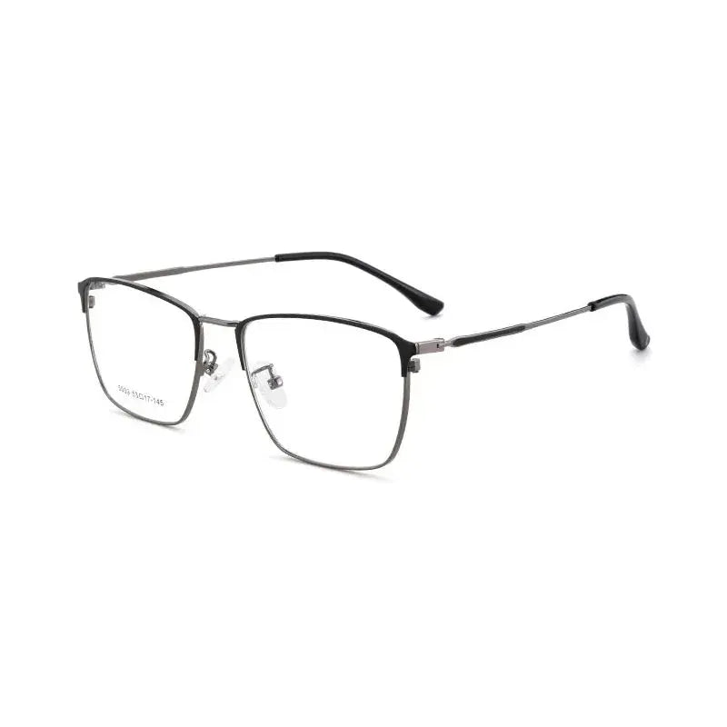 Women's Square Full Rim Alloy Prescription Glasses 505900 — view 5 | Rx Spectacle