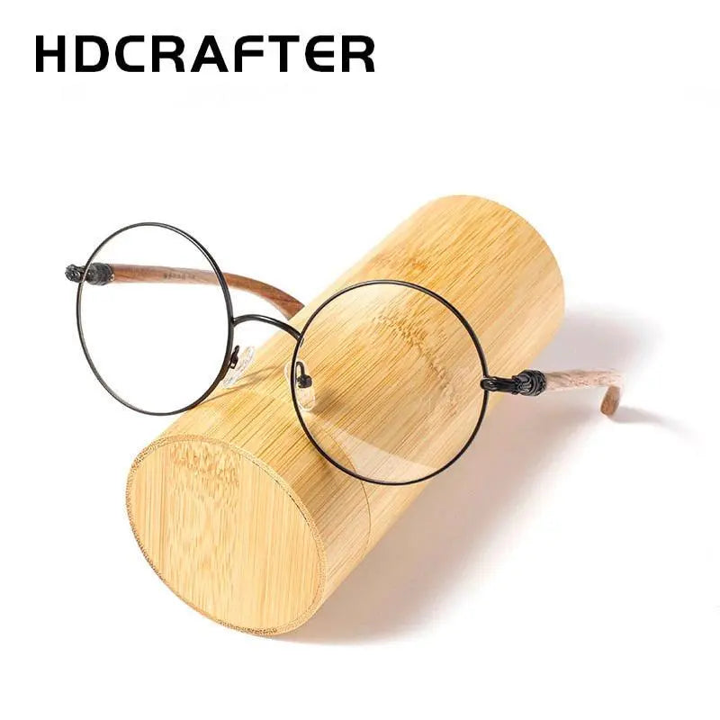 Unisex Round Full Rim Alloy Screwless Prescription Glasses 7573 — view 2 | Rx Spectacle