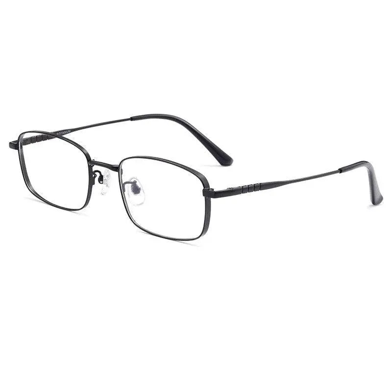 Unisex Full Rim Titanium Prescription Glasses P15303 — view 7 | Rx Spectacle