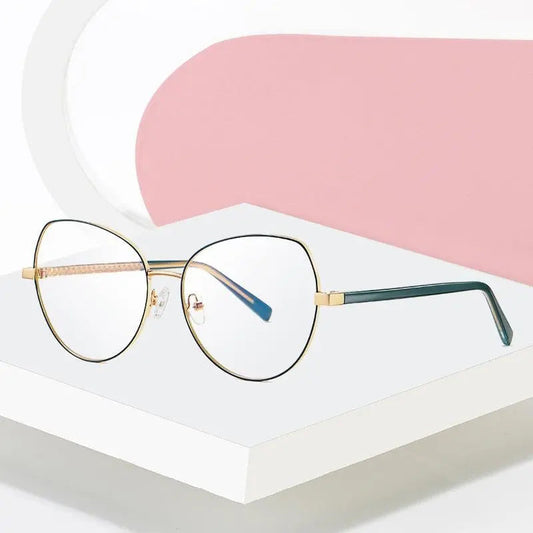Women's Round Full Rim TR90 Prescription Glasses 3001 — view 1 | Rx Spectacle