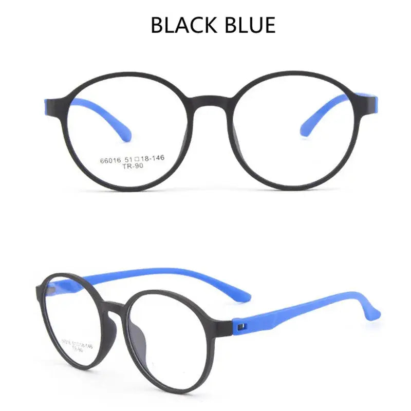 Unisex Round Full Rim TR90 Reading Glasses 66016 — view 8 | Rx Spectacle