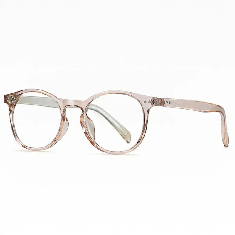 Women's Round Full Rim TR90 Prescription Glasses 623013 — view 3 | Rx Spectacle