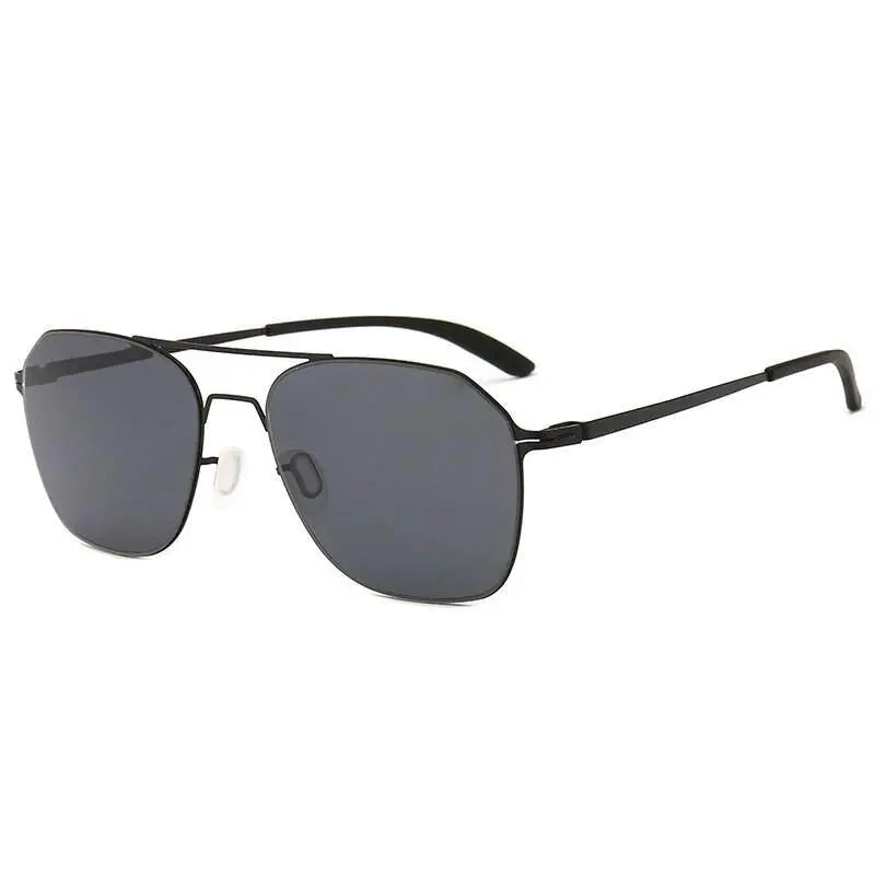 Men's Square Full Rim Alloy Double Bridge Prescription Glasses 7704 — view 21 | Rx Spectacle